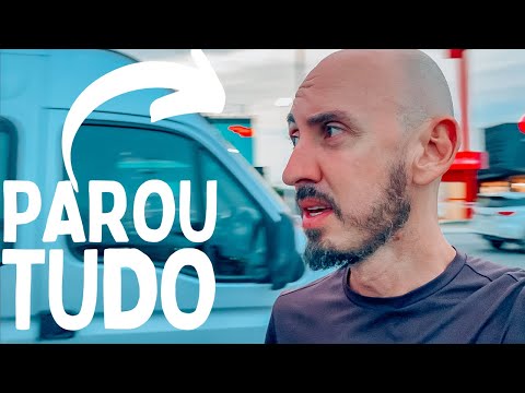 ESTRADA BLOQUEADA segundo dia levando o motorhome