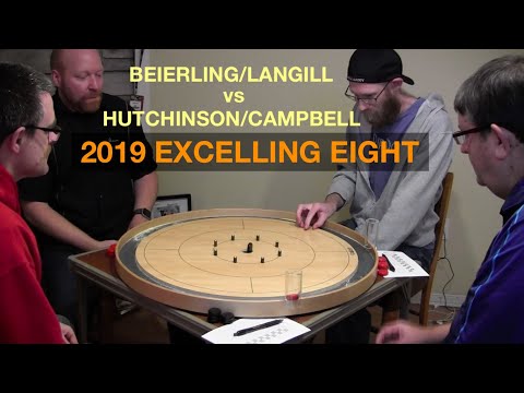 2019 Excelling Eight Crokinole - Doubles - Beierling/Langill v Hutchinson/Campbell