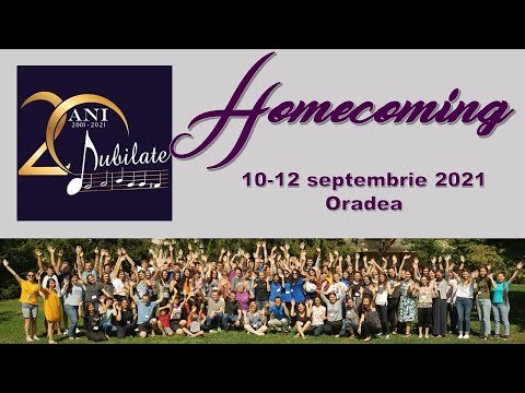 Vă invităm la Jubilate Homecoming