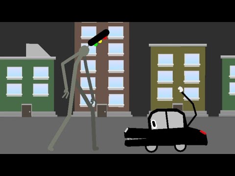 Traffic Light Head vs Cartoon Car