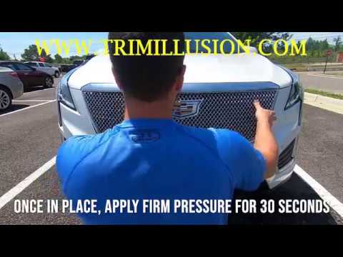 Trim Illusion ABS483 Cadillac XT-5 Grille Installation