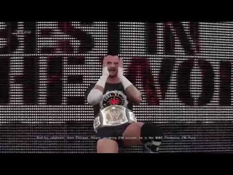 WWE 2K15 CM Punk 2K Showcase Mode Walkthrough Part 9 - Raw 1000 (PS4)