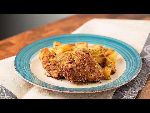 ALI DI POLLO SAPORITE - con patate croccantissime