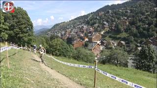 preview picture of video 'Les Finales de la Coupe de France de VTT 2013 à Méribel : Cross Country/Open'