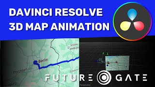 Unleash Your Creativity: Travel Map Line Animation in Davinci Resolve!