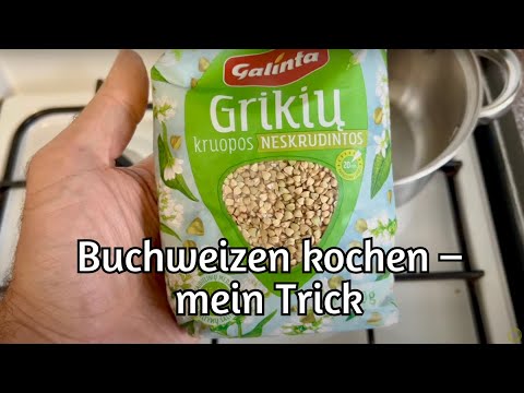 So koche ich perfekten Buchweizen | Einfaches Rezept aus der baltischen Küche