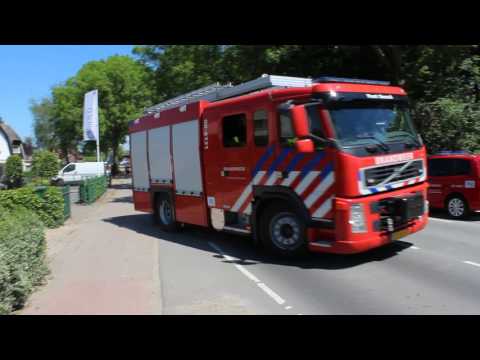 Brandweer Beesd: TS 08-6131 Prio 1 HV Voertuig Letsel veerweg Beesd (Demo)