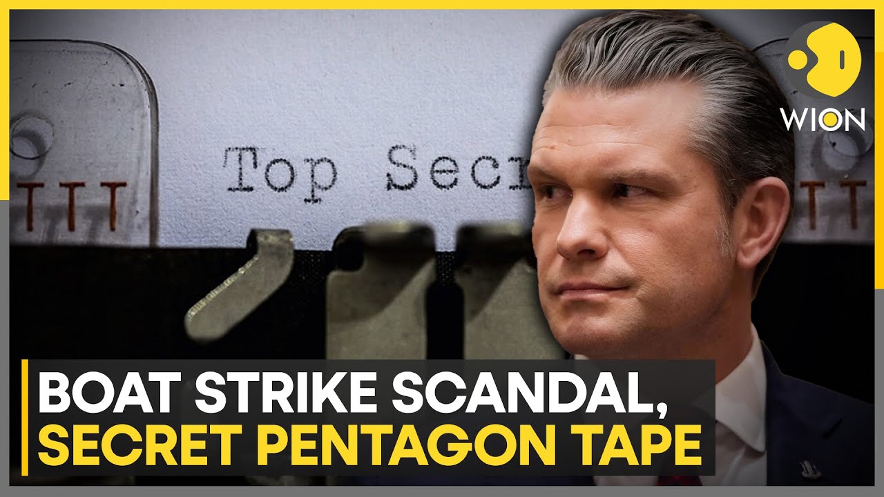 U.S. President Donald Trump Shields His War Secretary on Double-Tap Boat Strike | WION Pulse