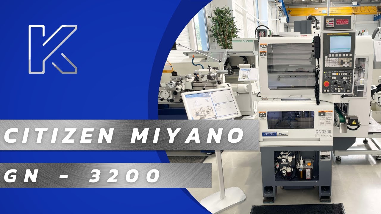 Used Citizen Miyano Gn 3200 Cnc Lathe for sale