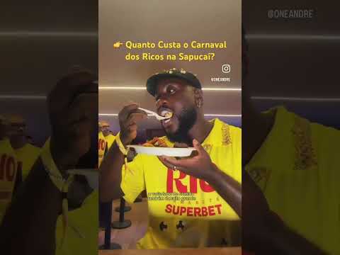 👉 Quanto Custa o Carnaval dos Ricos na Sapucaí?