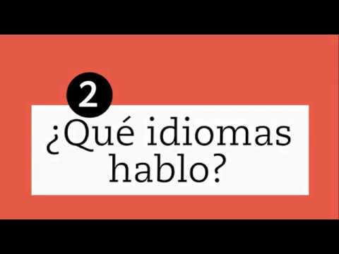 Estudiantes ELE A1 - ¿Qué idiomas hablo?
