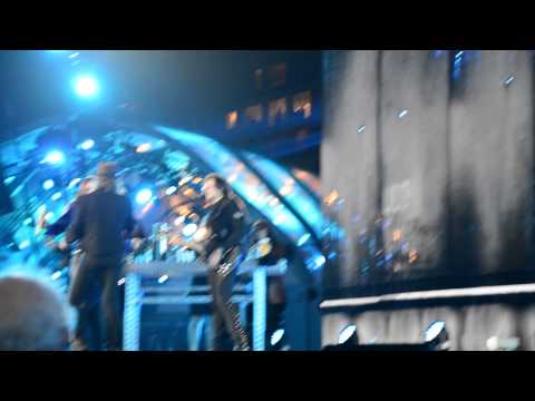 Udo Lindenberg am Brandenburger Tor mit Josephin Busch