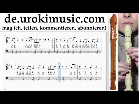 Blockflötenunterricht G. LSD - Thunderclouds ft. Sia, Diplo, Labrinth Noten Lernen um-i995