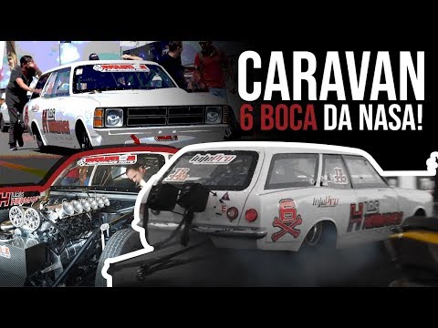 Caravan 6 cil 24V  Los Hermanos na casa dos 7 segundos nos 402metros