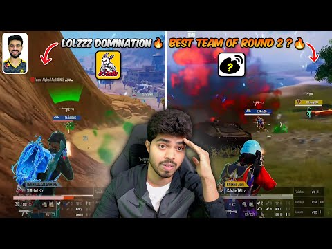 TEAM LoLzZz DOMINATION 🔥 CJ BEST TEAM OF ROUND 2..? 😱 BGIS Round 2 Day 2
