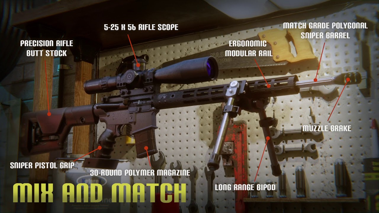 Vídeo de jugabilidad de Gunsmith Simulator  PC
