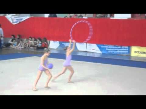 Trofeo Infantino 2012 -  Coppia Cerchio Palla: Margherita e Maria Vittoria