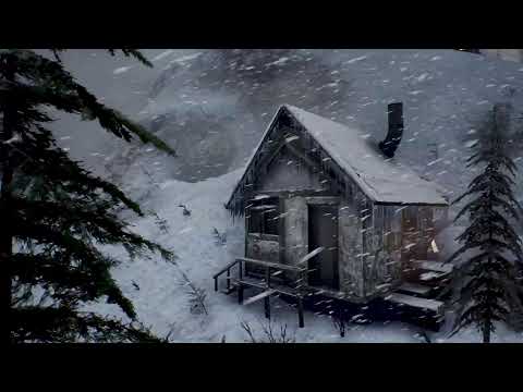 BRUTAL ALASKAN WINTER with EXTREME COLD and blizzard for sleeping. SEVERE WINTER STORM 2025