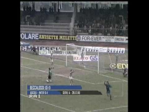 Stagione 1980/1981 - Ascoli vs. Inter (0:1)