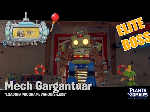 Mech Gargantuar ** ELITE BOSS **  Graveyard Ops - Plants vs Zombies - BFN