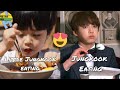 Little Jungkook Eating vs Jungkook Eating..😍😍🥰🤗🐰🐰💜