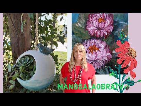 Hands-on TV 2022 Program 36 Hanging Flowerpot - Painting Techniques - Brushstrokes - Book Box