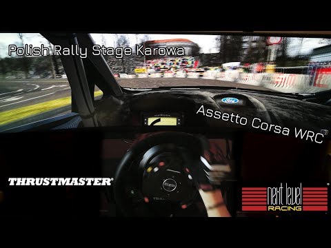 Assetto Corsa - Ford Fiesta WRC Onboard - Polish Street Show Karowa