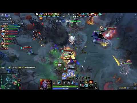 The Team Fight - EG vs SONIQS group stage game 1 (bo2) The International 2022