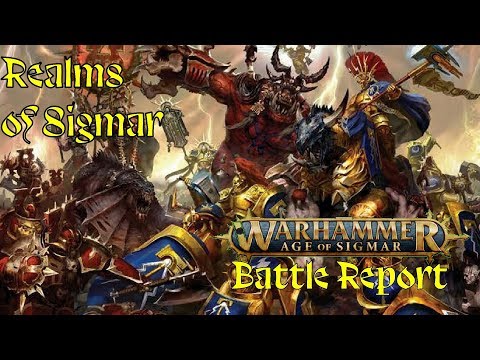 Age of Sigmar Battle Report - Maggotkin of Nurgle vs Stormcast Eternals