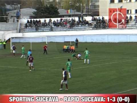 rezumat Sporting Suceava - Rapid Suceava 1-3