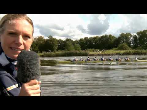 Kanal Cup 2019, dramatisches Ruderrennen mit dem Achter