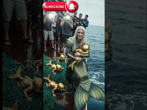 Gorgeous mother Mermaid with adorable baby girls🧜‍♀️ #mermaid #funnyshorts #shorts