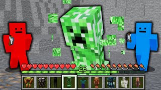 Minecraft Manhunt, But I can Eat Mobs...