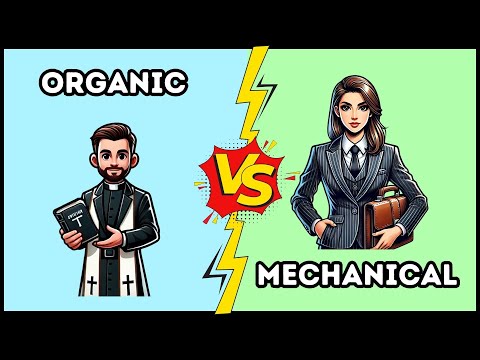 Mechanical Solidarity Vs Organic Solidarity (3 Minute Explanation)