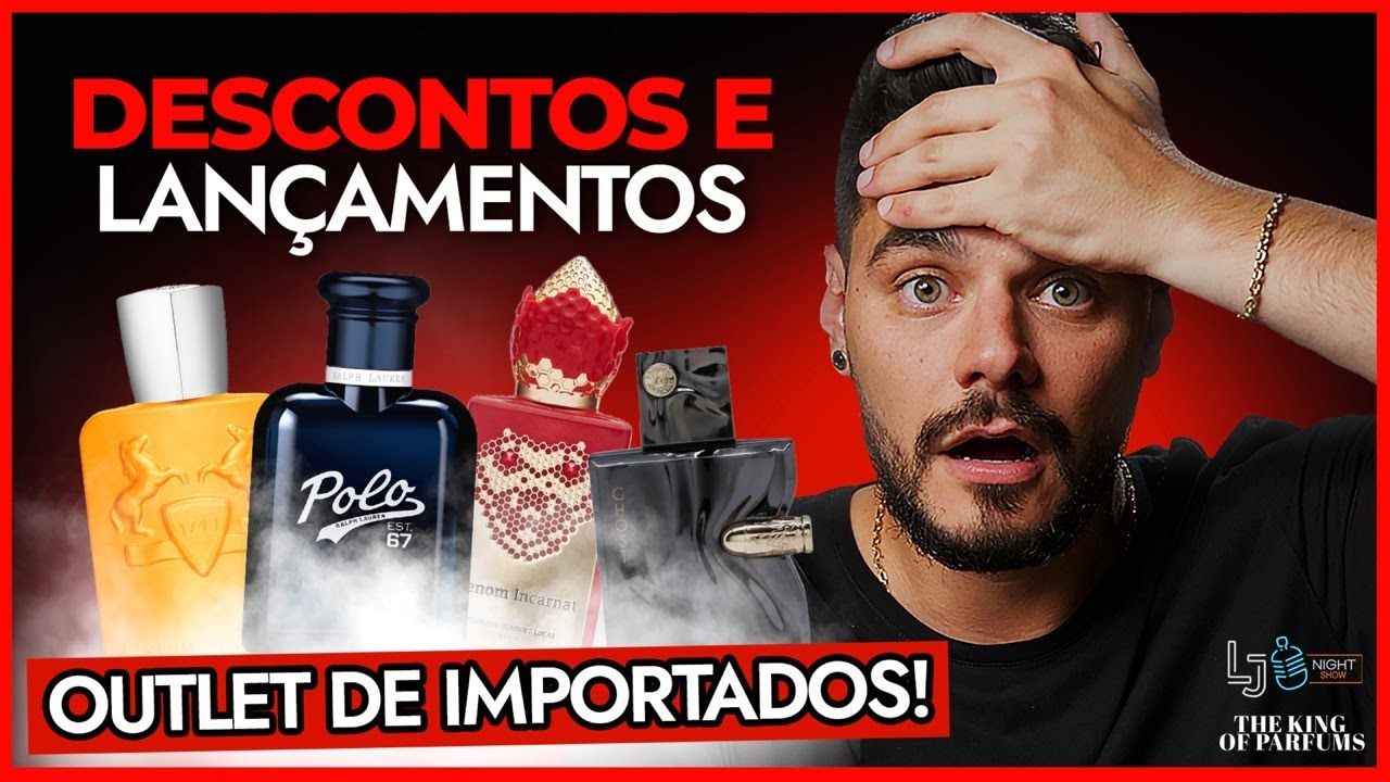 DESCONTOS SURREAIS NA THE KING OF PARFUMS! OUTLET DE PERFUMES DE VERDADE! COM CUPOM DE DESCONTO!