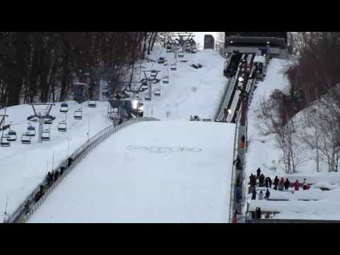 FIS Ski Jumping World Cup SAPPORO 2017.02.11 trial Noriaki Kasai