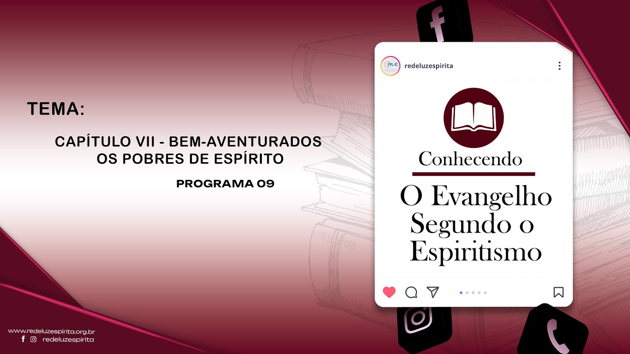 Capítulo VII- Bem-aventurados os pobres de espírito #09