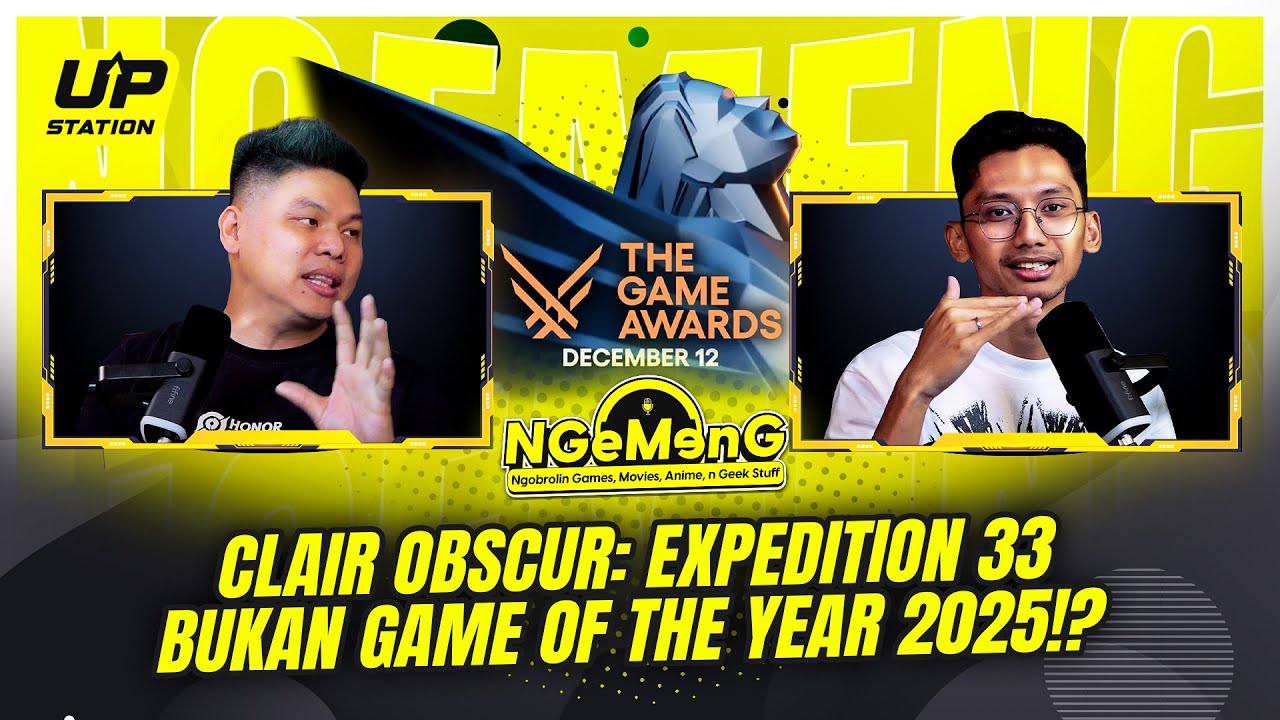 CLAIR OBSCUR CURANG, 12 NOMINASI DI THE GAME AWARDS 2025‼️| NGeMenG Games
