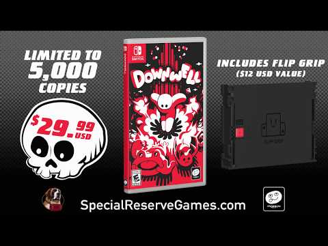 Downwell [Switch] ships with a Flip Grip
