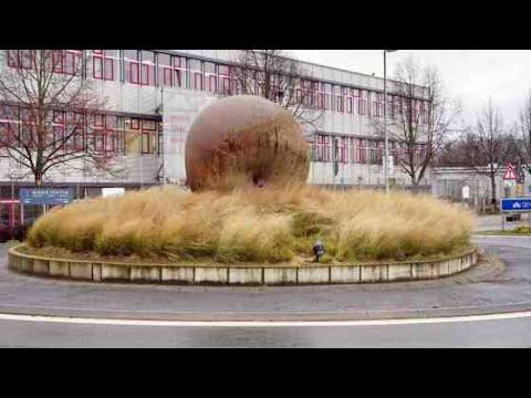 Blickpunkt Ingelheim: Apfelskulptur