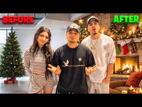 We Transformed Our Home Into A CHRISTMAS WONDERLAND!!!