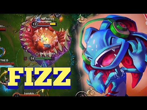AATROX ISN'T A PROBLEM FOR FIZZ | MID LANE GAMEPLAY I RUNES AND BUILD