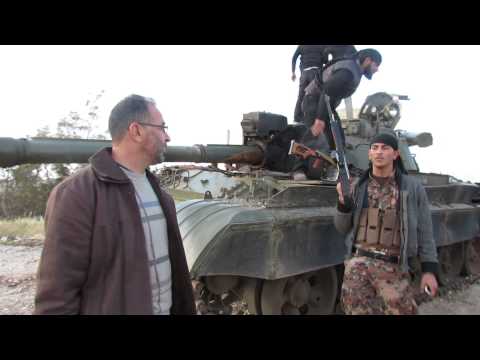 مقابلة مع خالد الحوراني قائد لواء مغاوير الجنوب في حاجز أم المياذن بعد السيطرة عليه