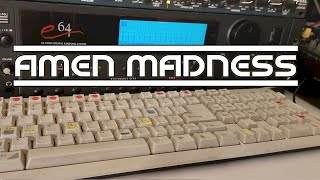 Video thumbnail for Amen Madness on Emu E64 Sampler and Polyend Tracker as sequencer by TuneFRK