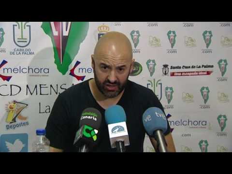 David Movilla tras CD Mensajero 1 - Barakaldo CF 1