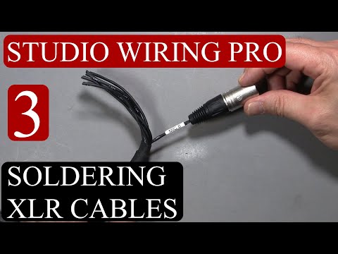 Soldering XLR  Connectors Like A Pro