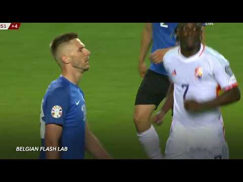 Jeremy Doku vs Estonia 2023 (EC qualifier)