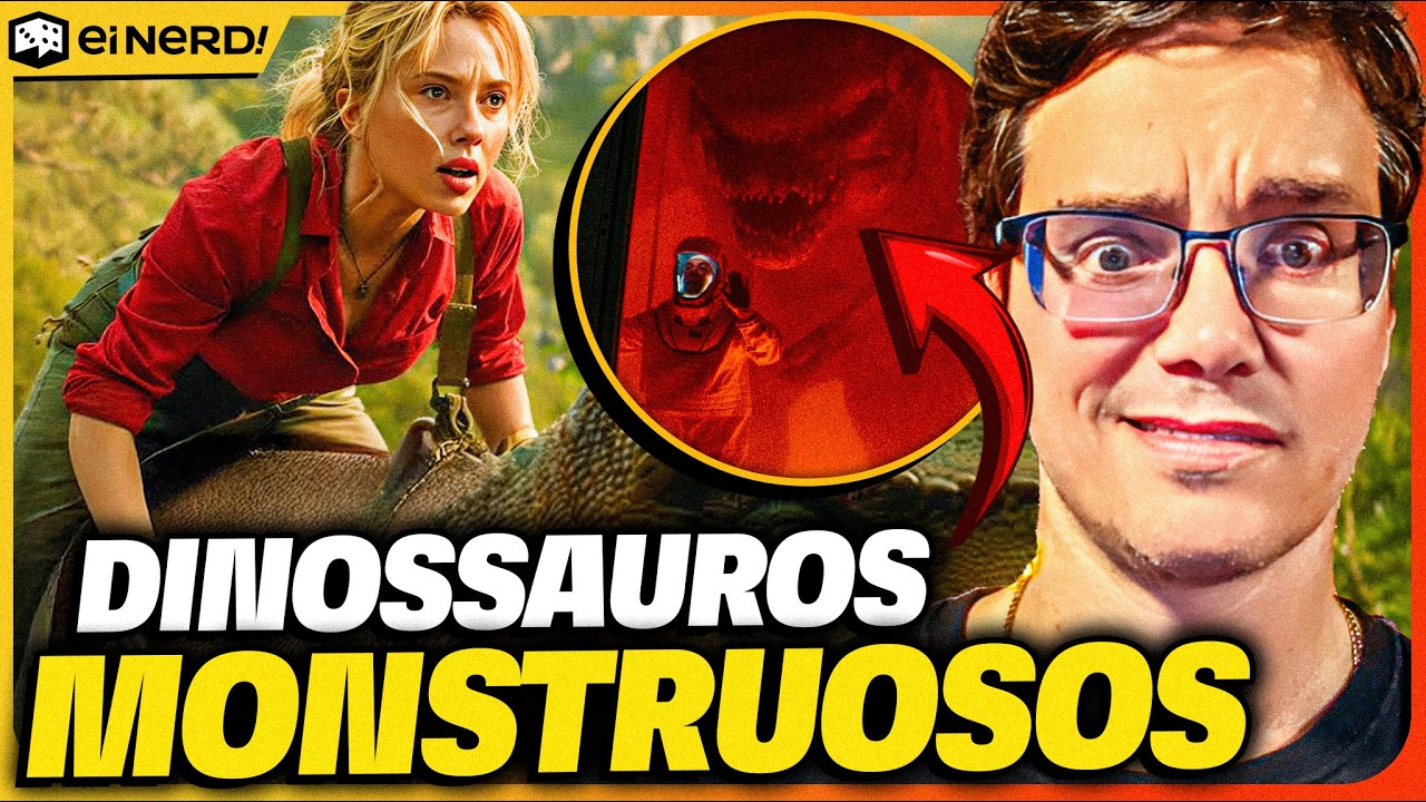 JURASSIC WORLD: RECOMEÇO! AGORA OS DINOSSAUROS SÃO MONSTROS? - Análise do Trailer