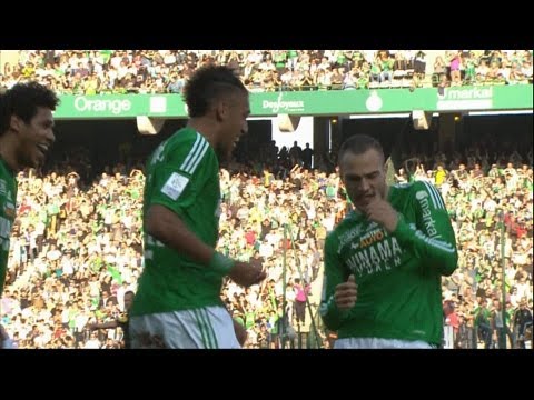 Goal Pierre-Emerick AUBAMEYANG (23') - AS Saint-Etienne - AC Ajaccio (4-2) / 2012-13