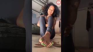 Ky Lightskin Ebony Feet In Flip Flops & Soles (13) [FULL VIDEO]
